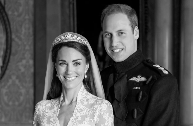 Кейт Миддлтон и принц Уильям опубликовали пугающее фото в годовщину свадьбы